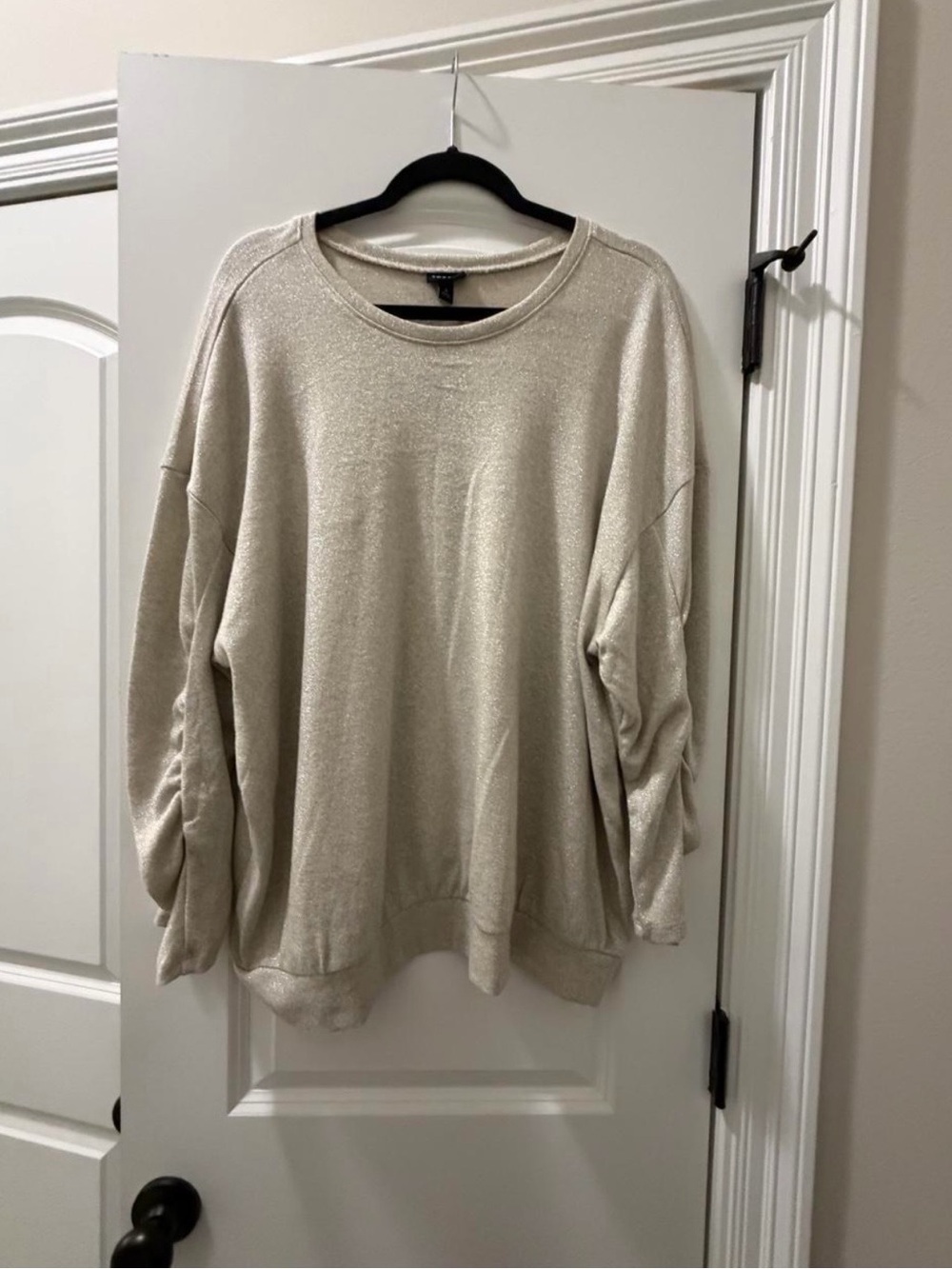 torrid Neutral Beige Crewneck Sweater